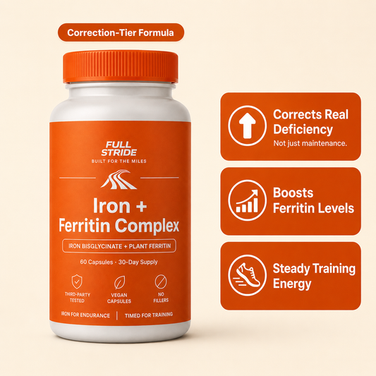 The Runner's #1 Iron & Ferritin Support Stack (Support Healthy Iron Levels in 30 Days)
