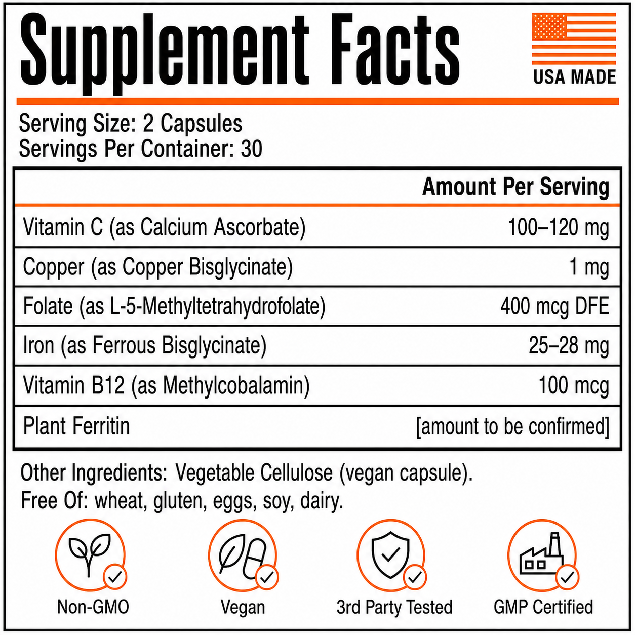 The Runner's #1 Iron & Ferritin Support Stack (Support Healthy Iron Levels in 30 Days)