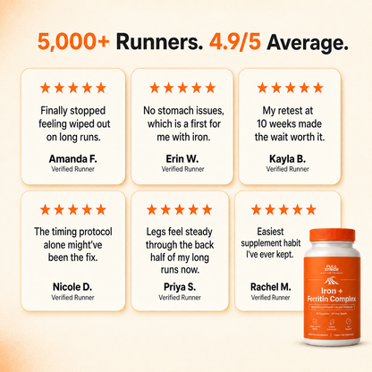 The Runner's #1 Iron & Ferritin Support Stack (Support Healthy Iron Levels in 30 Days)