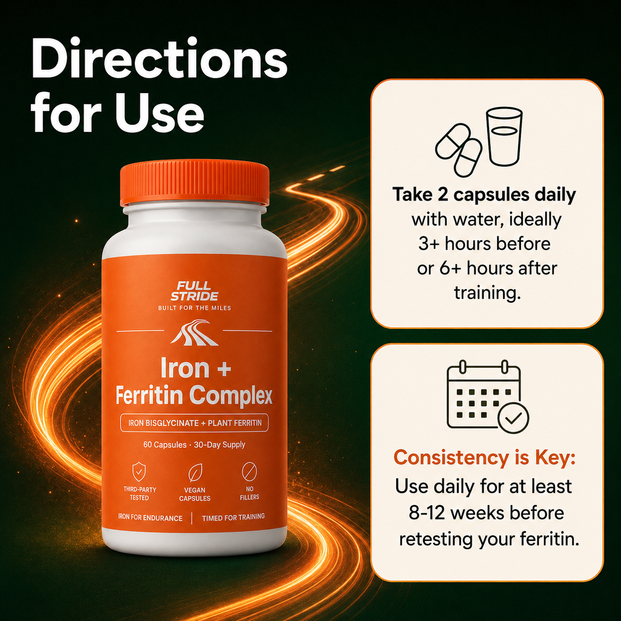 The Runner's #1 Iron & Ferritin Support Stack (Support Healthy Iron Levels in 30 Days)